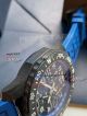 clone Breitling Endurance Pro Swiss Quartz black face blue strap watch (9)_th.jpg